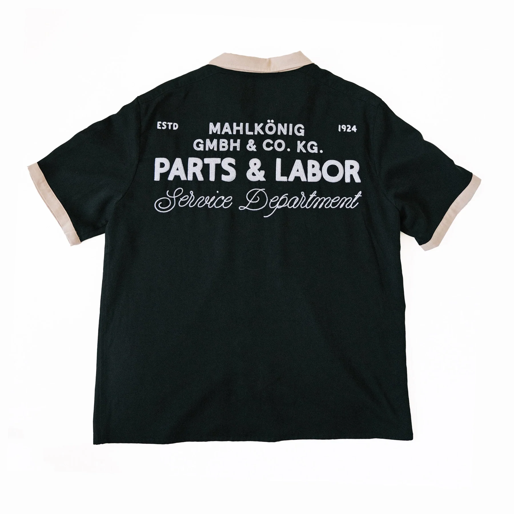 1924 Vintage Button Down Shirt, Unisex - Image 3